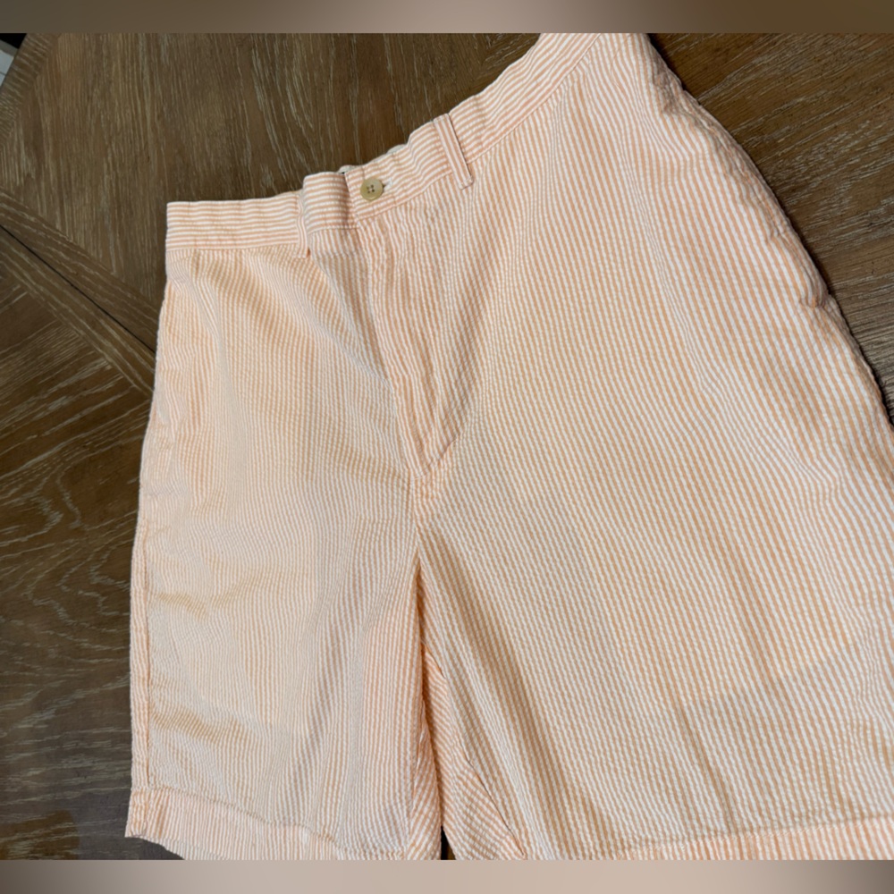 Ralph Lauren seersucker Flat Front Shorts